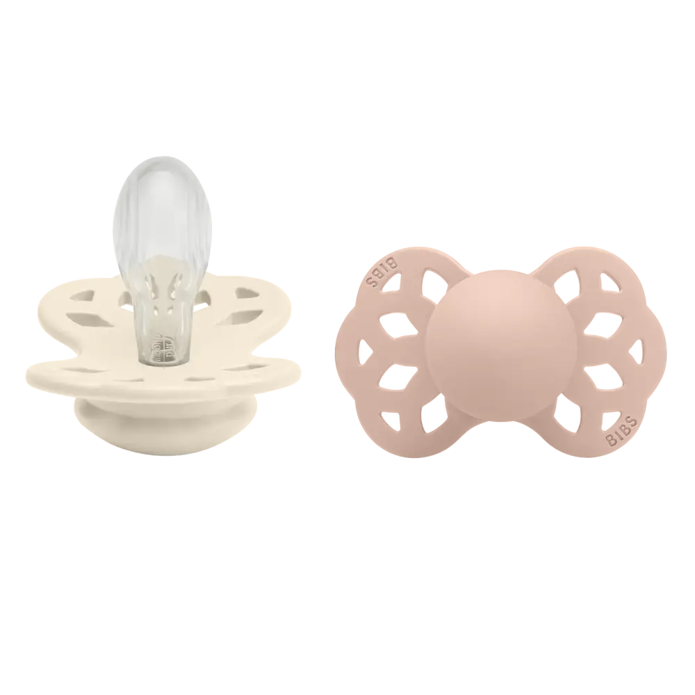 Infinity Silikone   Str 2   Ivory Blush fra Bibs