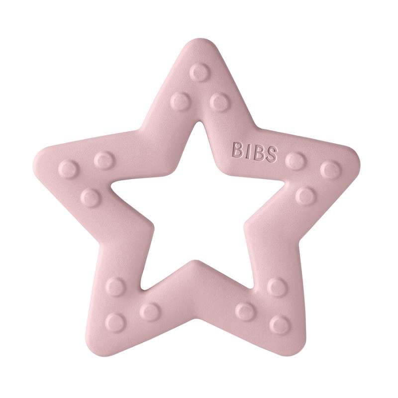 Play   Baby Bitie Bidering   Stjerne   Pink Plum fra Bibs