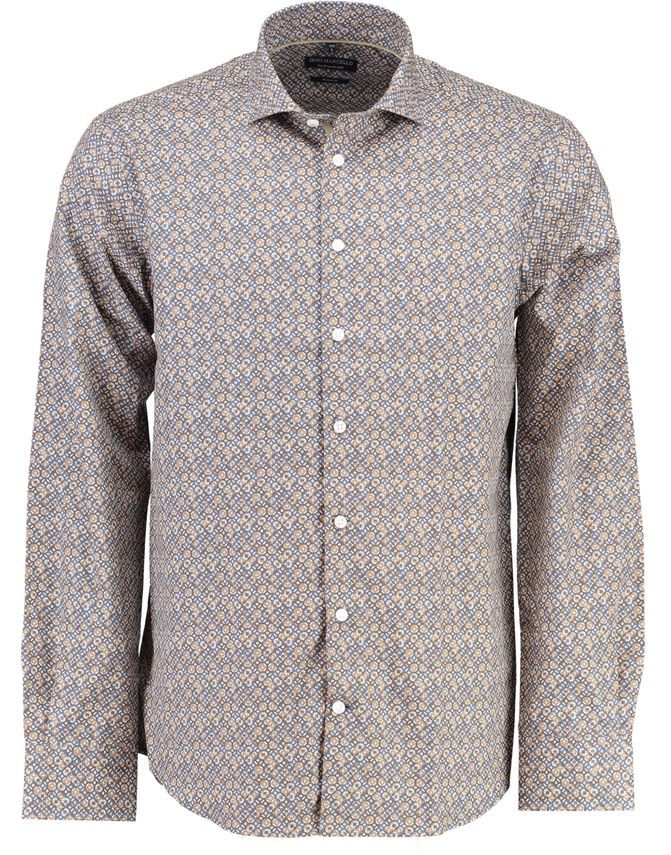 Mens Shirt L S Modern Fit fra Gino Marcello