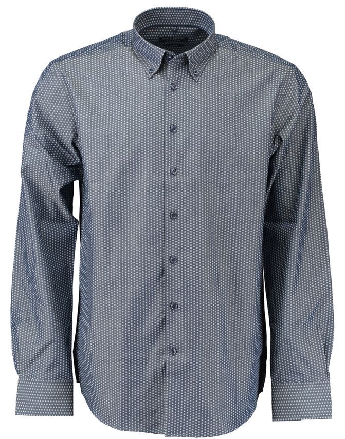 Mens Shirt L S Modern Fit fra Gino Marcello