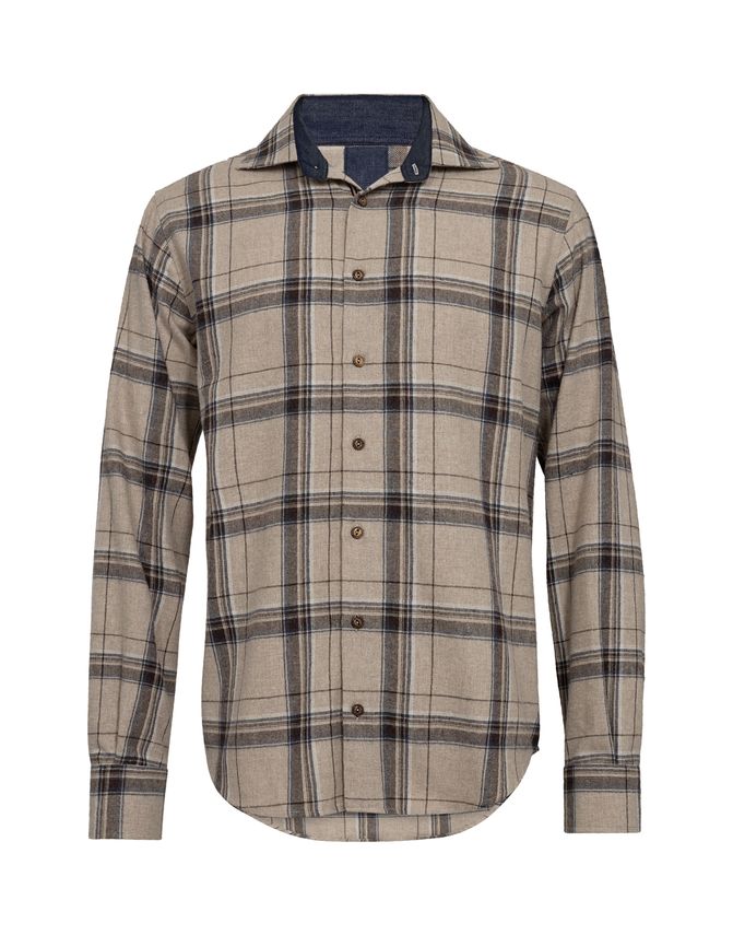 Shirt L S Modern Fit fra Gino Marcello