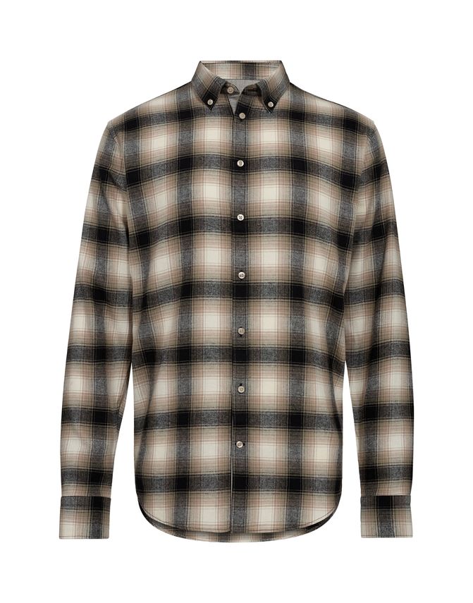 Modern Fit L S Shirt fra Gino Marcello