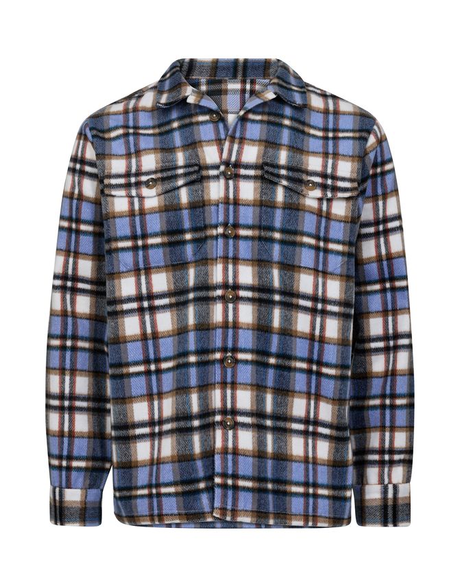 Overshirt Checked fra Gino Marcello