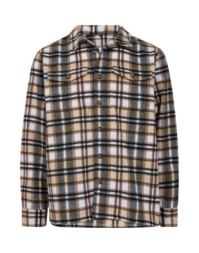 Overshirt Checked fra Gino Marcello
