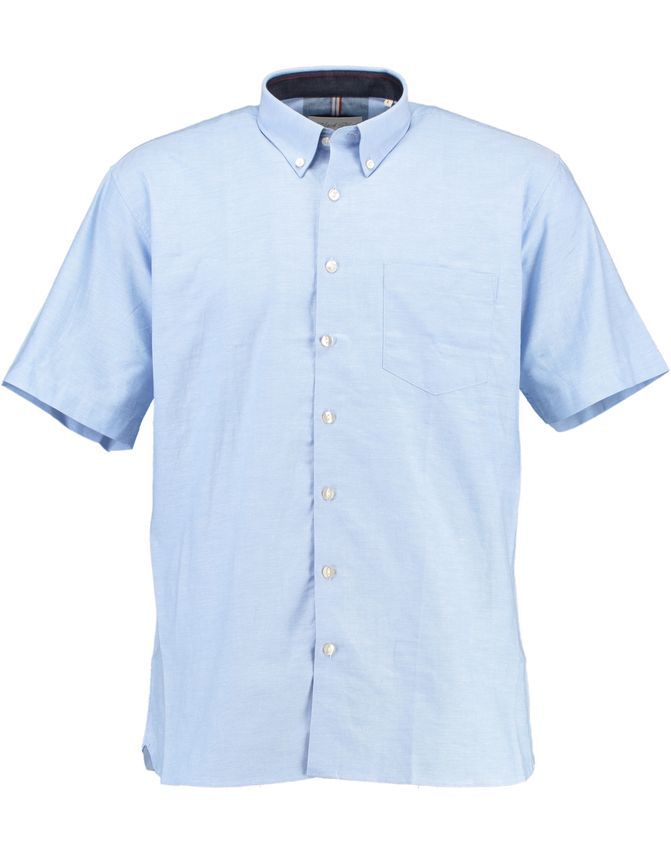 Mens Shirt Short Sleeve fra Black Blue