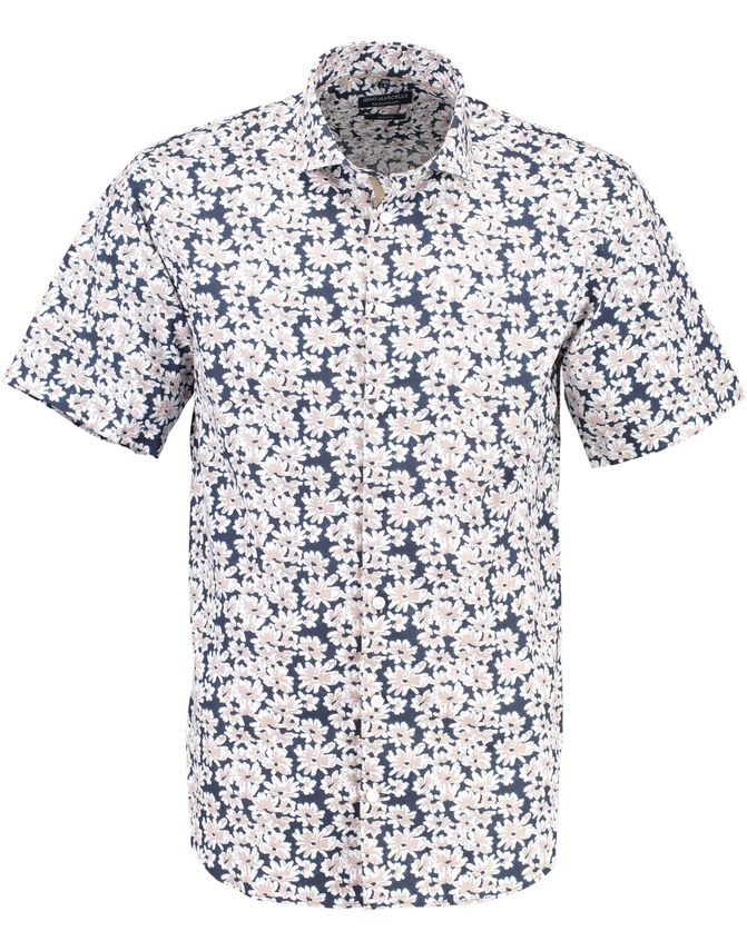 Mens Shirt S S Regular Fit fra Gino Marcello