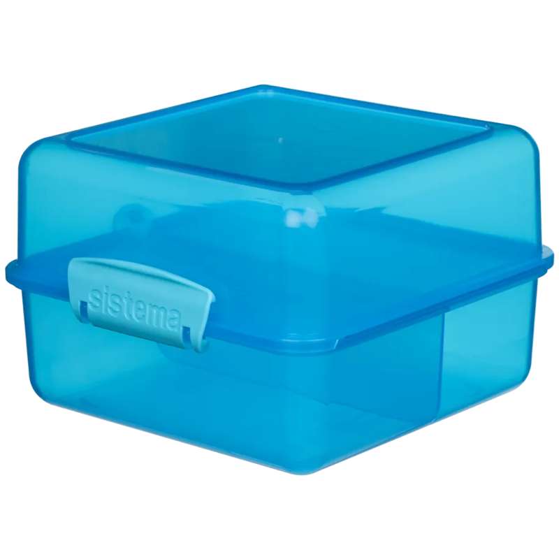 Madkasse   Lunch Cube   1.4l   Blå fra Sistema