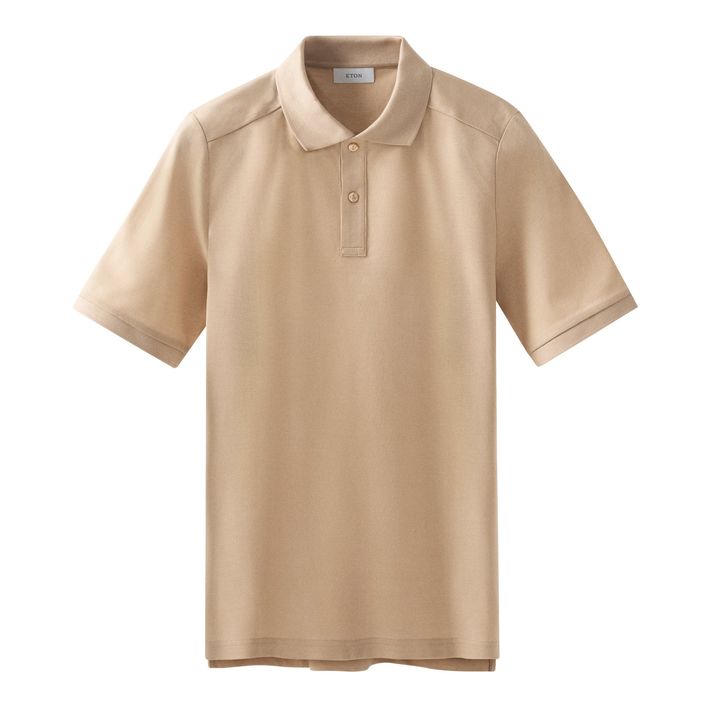Filo Di Scozia Solid Piqué fra Eton