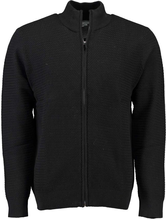 Cabel Cardigan Regular Fit fra Black Blue