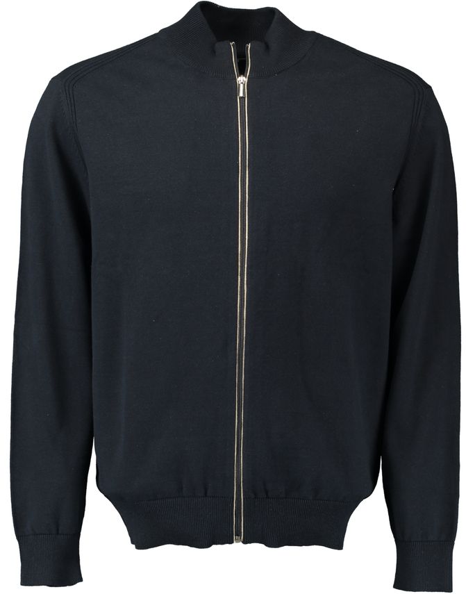 Mens Cardigan Regular Fit fra Black Blue