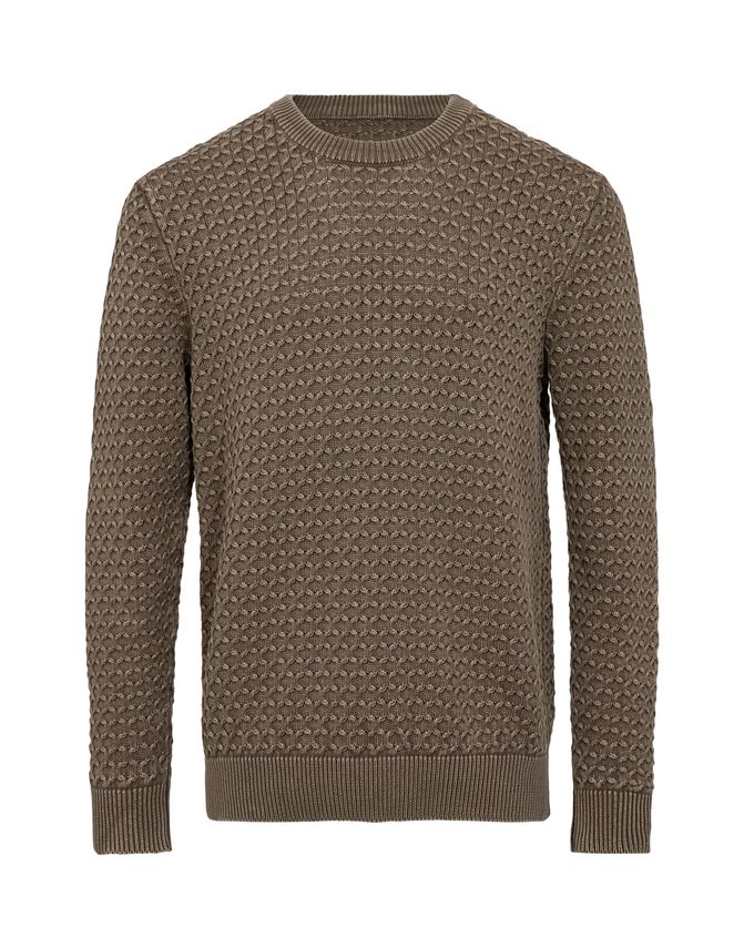 O Neck Modern Fit fra Black Blue