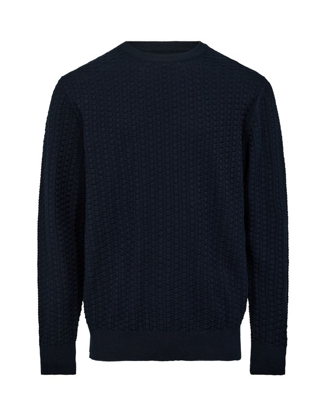 O Neck Regular Fit fra Thomas Regency