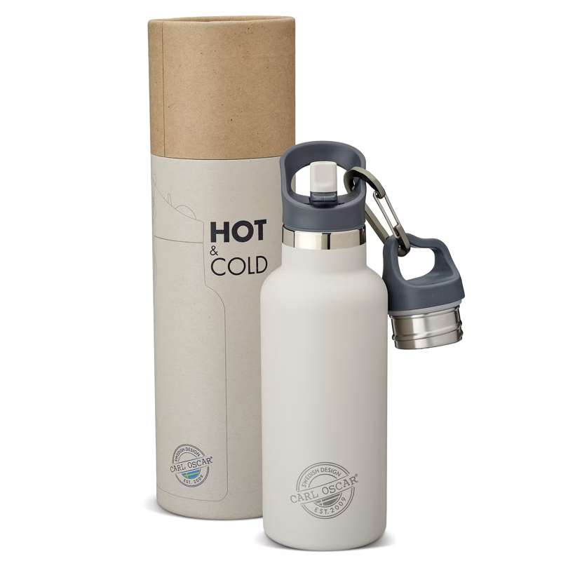 Tempflask Termoflaske   0.5l   Grå fra Carl Oscar