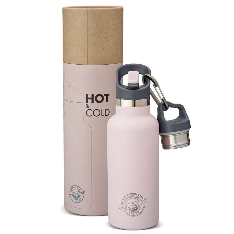 Tempflask Termoflaske   0.5l   Rosa fra Carl Oscar