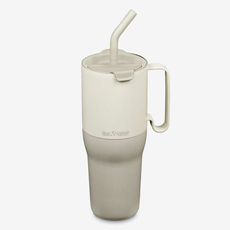 Rise Tumbler 1064ml (w Straw & Flip Straw Lid)   Tofu fra Klean Kanteen