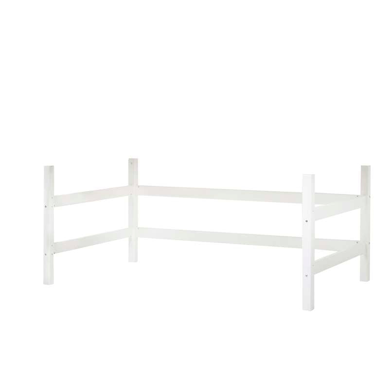 Eco Luxury   Mellemhøj Modul   120x200 Cm.   Hvid fra Hoppekids