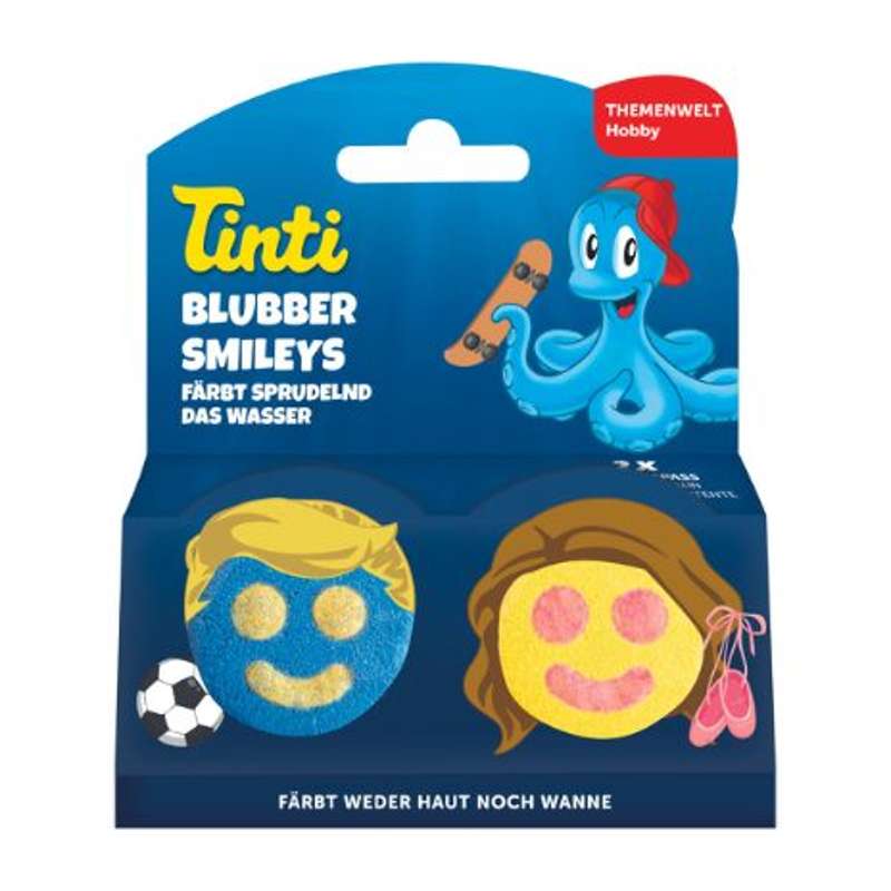 Badebombe   Kreative Ansigter fra Tinti