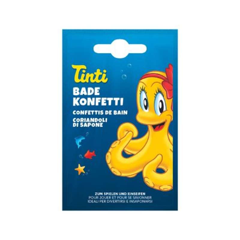 Badekonfetti   Små Sæbedyr fra Tinti