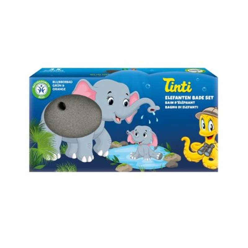 Elefantens Bad   Pakke M. 3 Dele fra Tinti