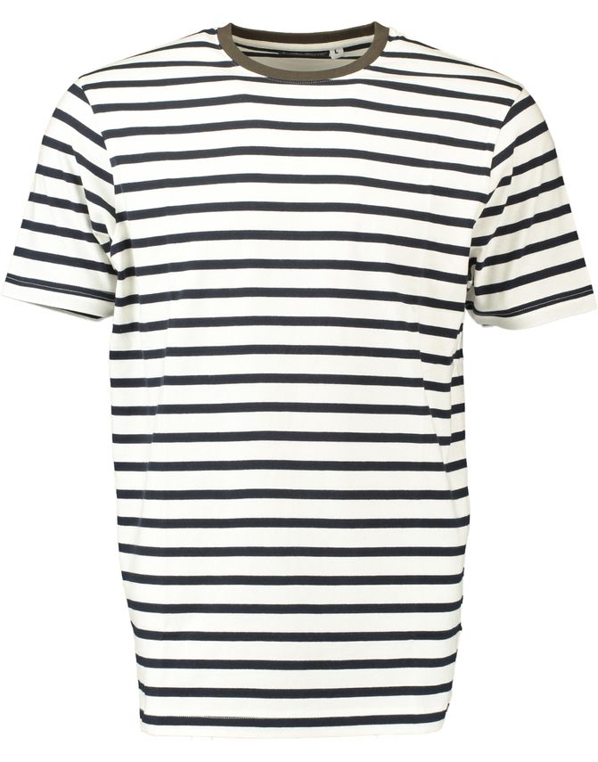 O Neck T Shirt fra Gino Marcello