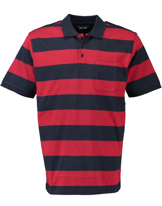 Mens Polo Regular Fit fra Black Blue