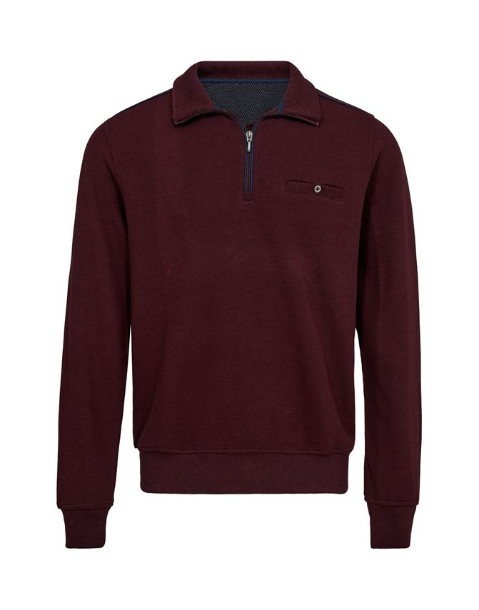 Half Zip Striktrøje fra Black Blue