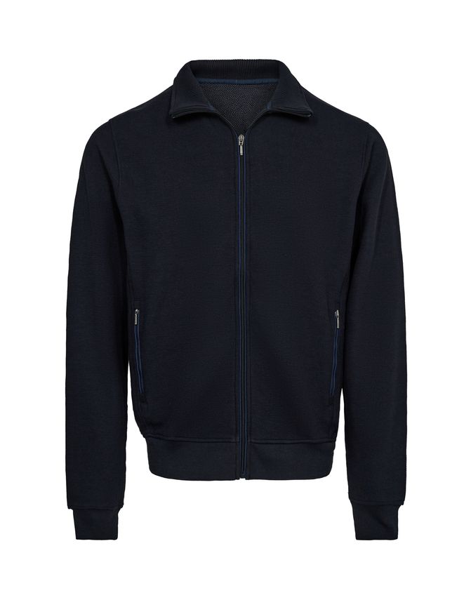 Full Zip Striktrøje fra Black Blue