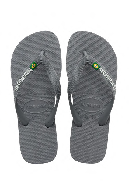 Sandal   Brasil Logo   Steel Grey fra Havaianas