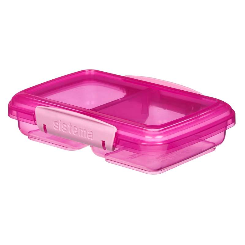 Snackboks   Small Split   350ml   Pink fra Sistema
