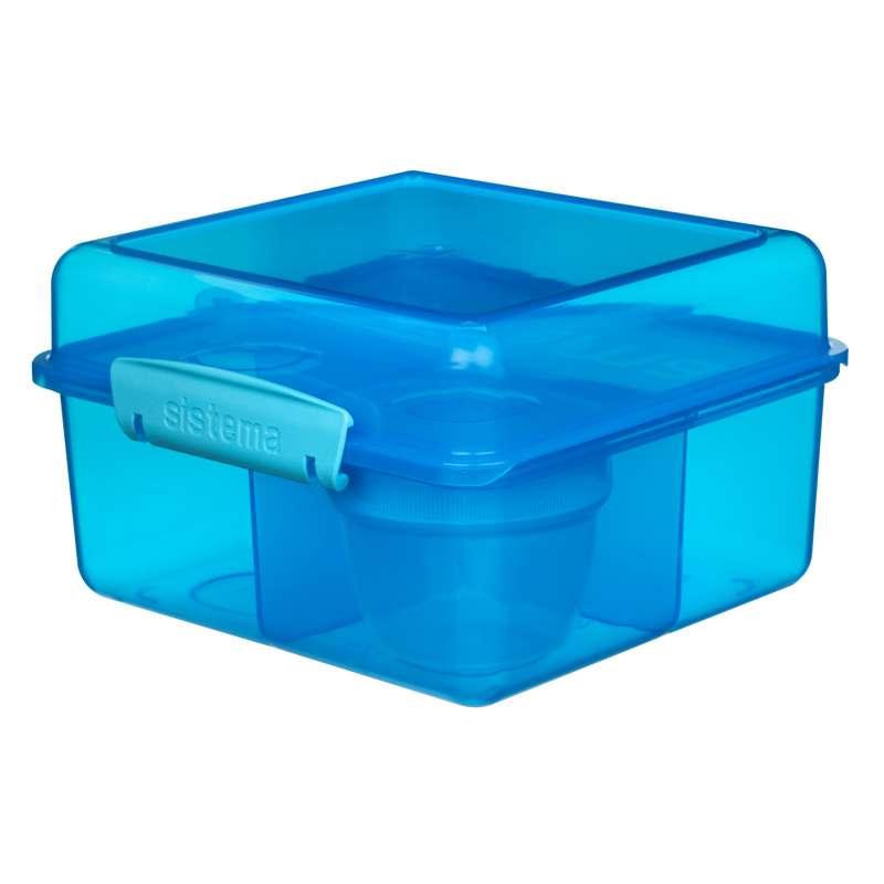 Madkasse   Lunch Cube Max Lunch   2l   Blå fra Sistema