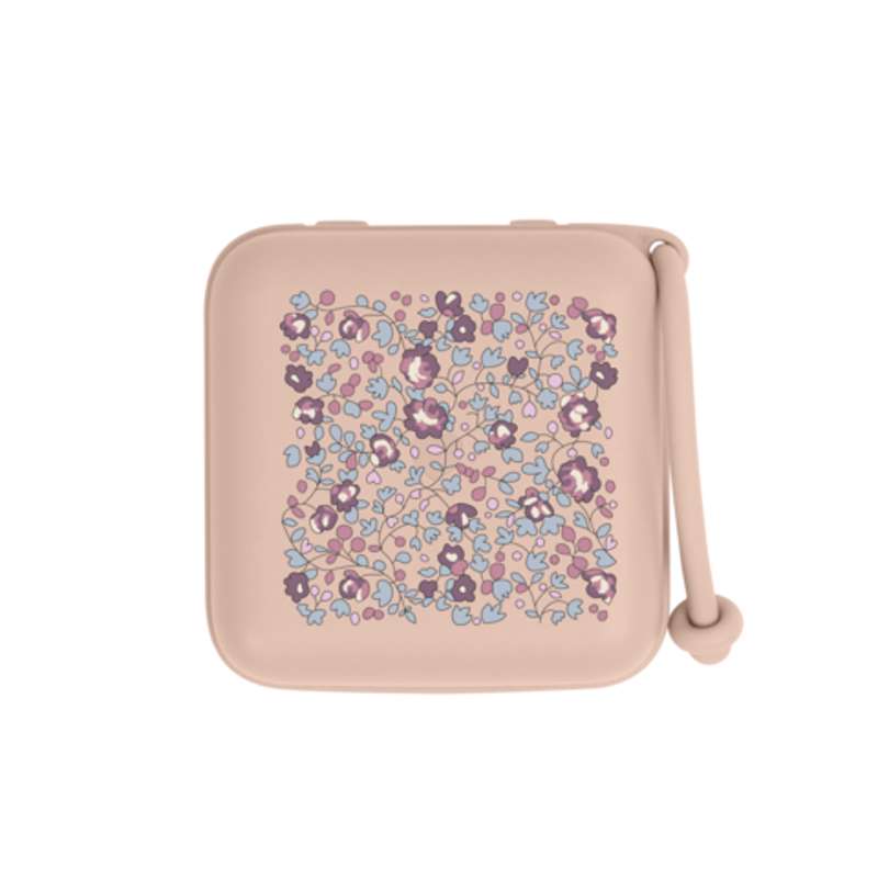 Accessories Pacifier Box   Sutteboks   Liberty   Eloise Blush fra Bibs