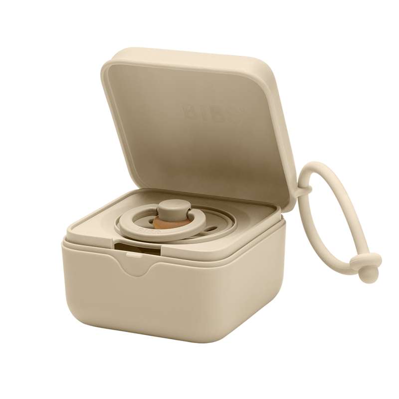 Accessories Pacifier Box   Sutteboks M. Plads Til 3 Sutter   Vanilla fra Bibs