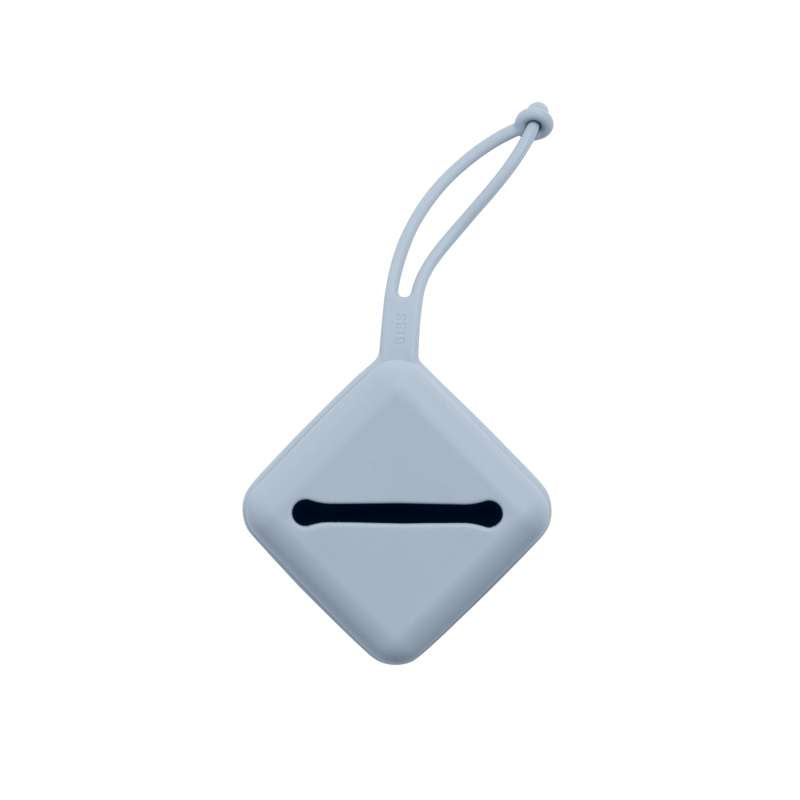 Accessories Pacifier Case   Silikone   Sutteboks M. Plads Til 3 Sutter   Dusty Blue fra Bibs