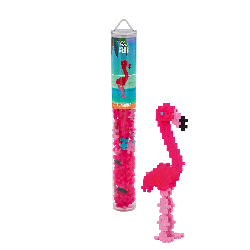 Tube Plus Plus Flamingo   100 Pcs. Tube fra Plus-plus