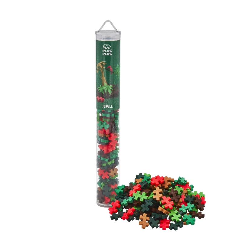 Tube Plus Plus Jungle Mix   100 Pcs Tube fra Plus-plus