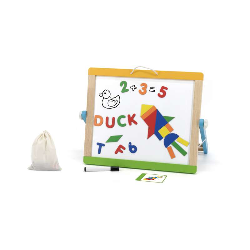 Magnetisk Whiteboard Og Kridttavle Med Tilbehør fra Kid'oh