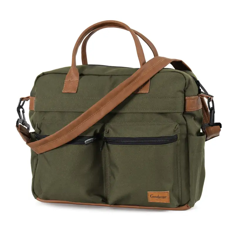 Pusletaske Travel Outdoor Olive   2024 fra Emmaljunga