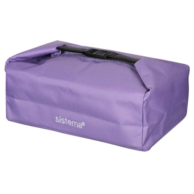 Køletaske   Bento Lunch Bag To Go   Misty Purple fra Sistema