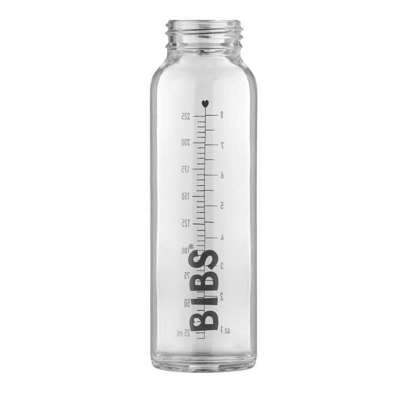 Bottle   Tilbehør   Stor Sutteflaske   Glas   225 Ml. fra Bibs