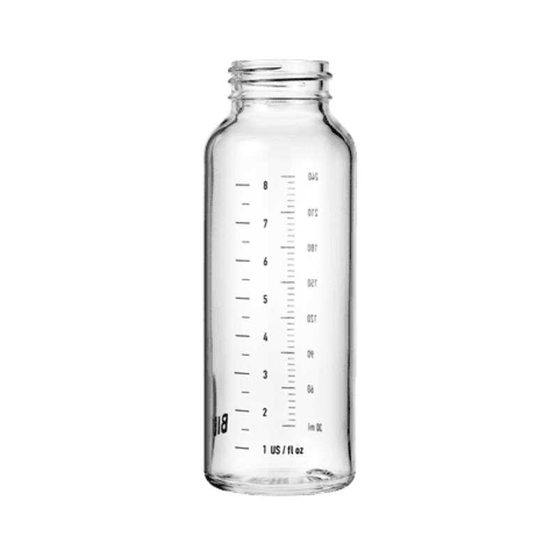 Bottle   Tilbehør   Stor Sutteflaske   Glas   240 Ml. fra Bibs