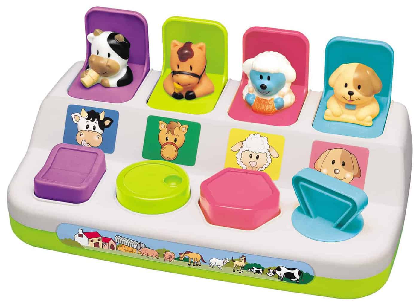 Pop Up Farm Animals fra Happy Baby