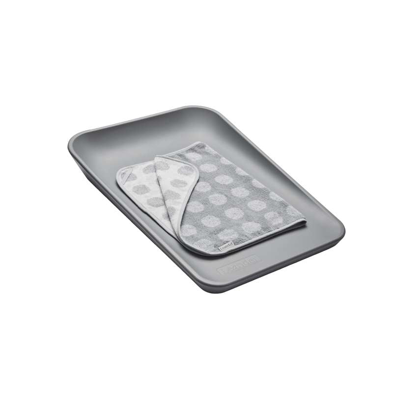 Mattyâ¢ Puslepude Inkl. Topper   Pearl Grey fra Leander