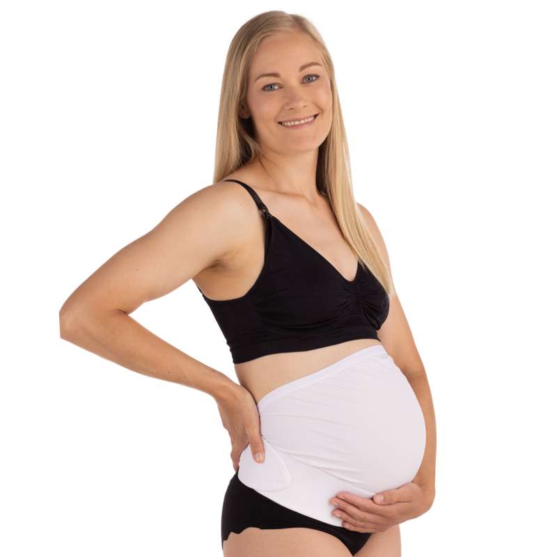 Mum To Be Overbelly Støttebælte   Hvid fra Carriwell