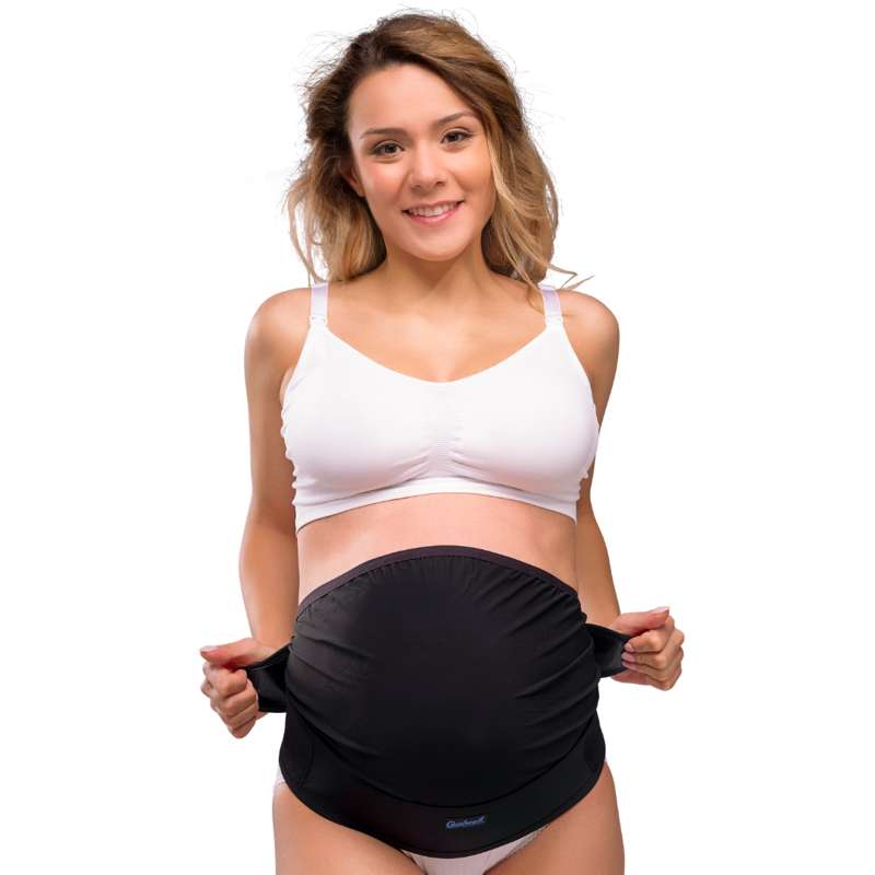 Mum To Be Overbelly Støttebælte   Sort fra Carriwell