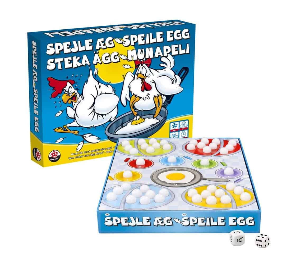 Spejle æg fra Danspil