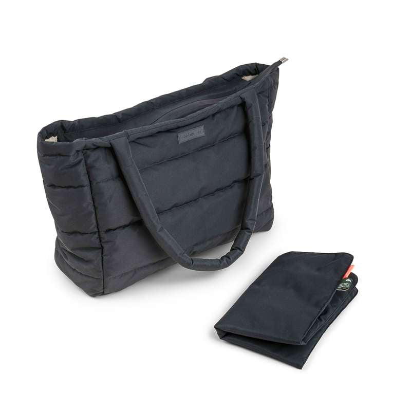 Quiltet Pusle Totebag   Sort fra Done By Deer