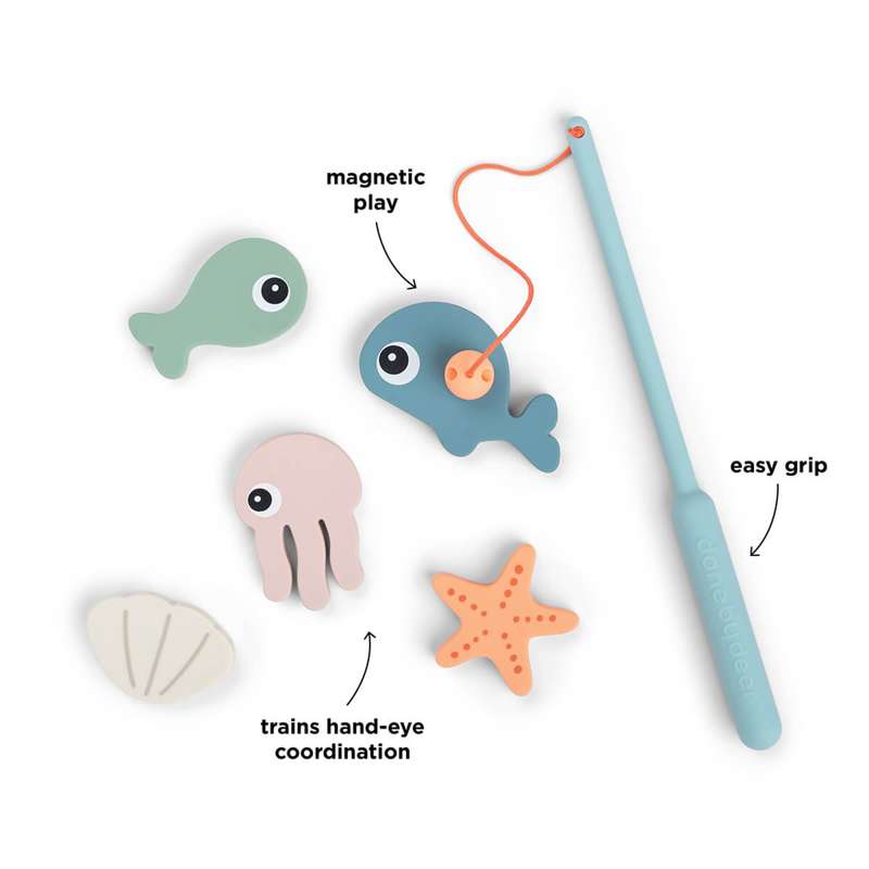 Bade  Og Fiskelegetøj   Sea Friends   Farvemix fra Done By Deer
