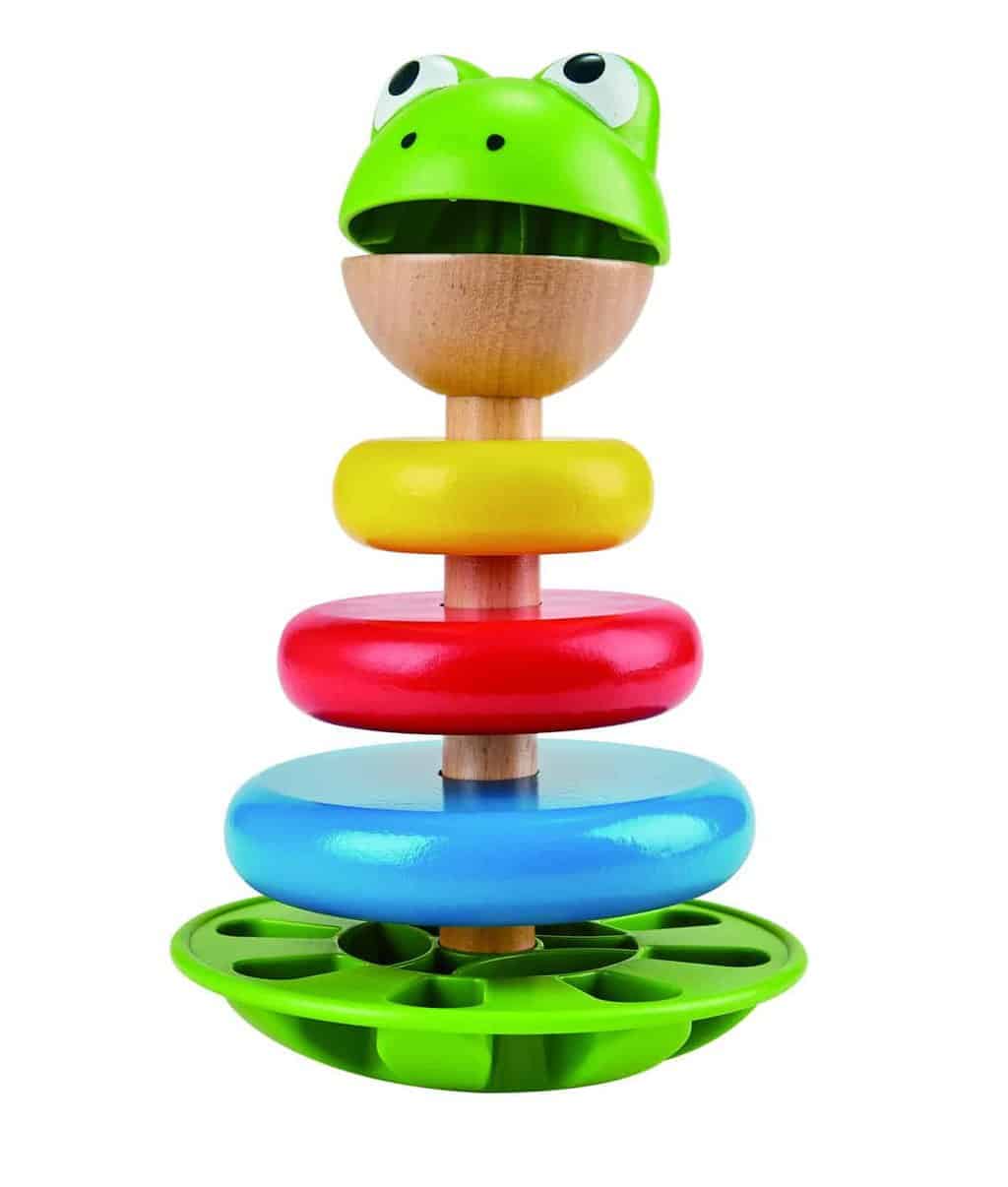 Mr. Frog Stacking Rings fra Hape