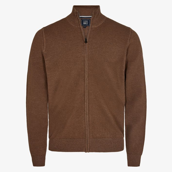 Virgil Structure Zip Cardigan+ fra Signal