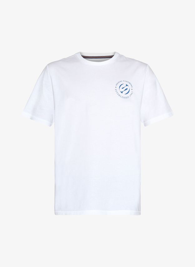 Eliassi Chest Print Tee + fra Signal